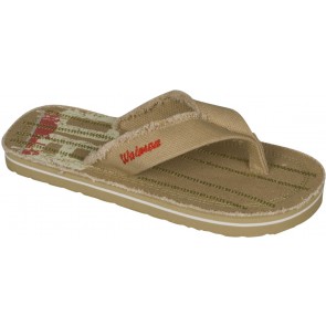 Waimea heren teenslippers beige