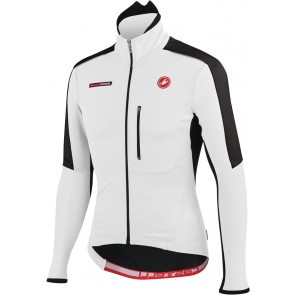 Castelli Trasparente due wind jersey FZ zwart