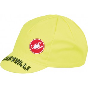 Castelli Velocissimo Tour Cap geel