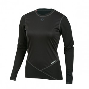 Pearl Izumi Baselayer Barrier Dames Ondershirt met lange mouw zwart