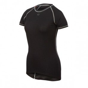 Pearl Izumi Transfer Lite Dames Ondershirt met korte mouw zwart