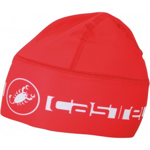 Castelli Viva Thermo Skully helmmuts rood