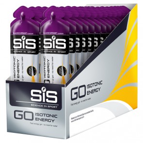 Sis Sis GO Isotonic Energiegel Zwarte Bes 30 gels van 60 ml