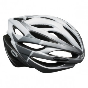 Bell Array Fietshelm wit zilver model 2014
