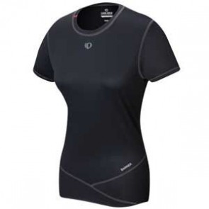 Pearl Izumi Baselayer Barrier Dames Ondershirt met korte mouw zwart