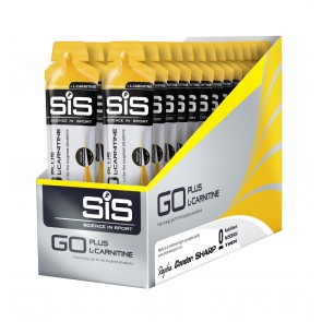 Sis GO Energiegel met L-Carnitine Citroen 30 gels van 60 ml