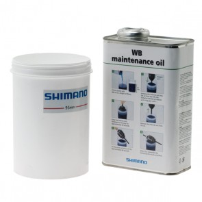 Shimano 1 Liter olie + dompelvat voor Nexus naaf