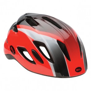 Bell Zipper Kinder Fietshelm rood zwart